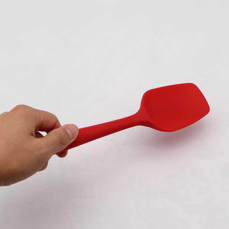 Title 7, Baking Tools Solid Color Large T Spatula Silico...