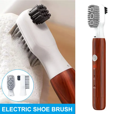 Vibration Shoe Brush Cleaner Multifunctional Cleaning Electric Soft Bristled