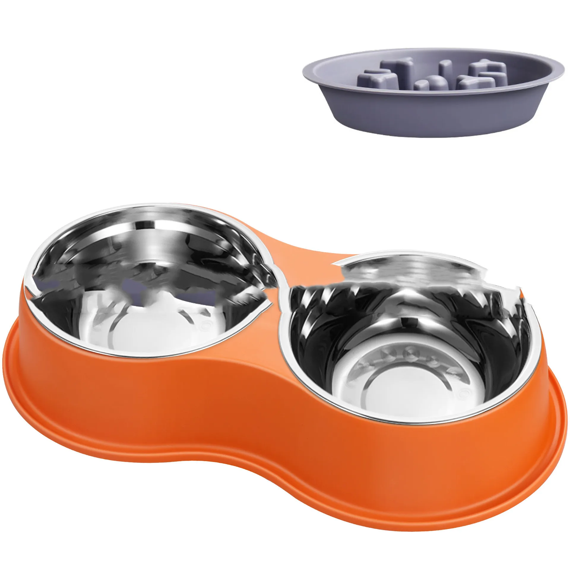 Pet Slow Feeding Bowl Removable Dogcat – image 5
