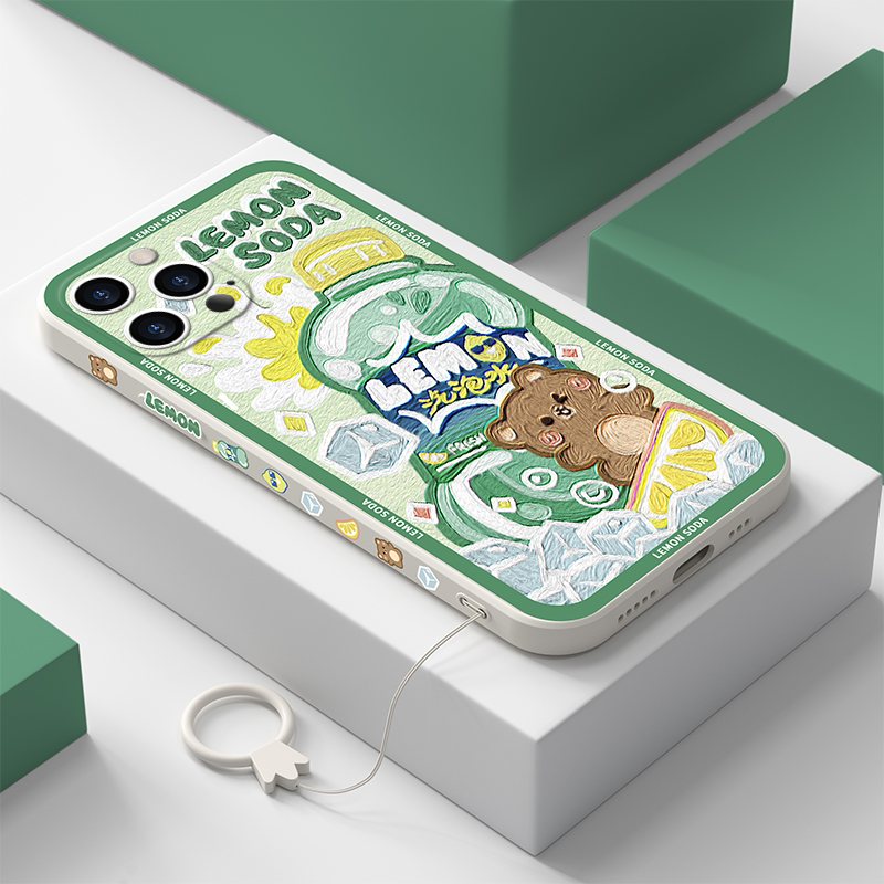 Liquid Silicone Sprite Side View Phone Case - Image 7