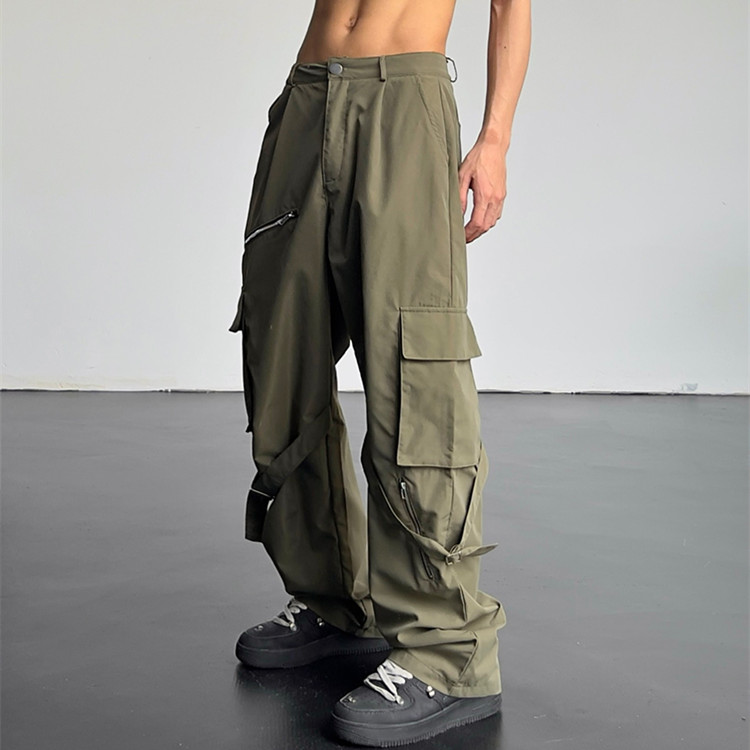 Title 2, High Waist Slim Straight Baggy Pants – Die perf...