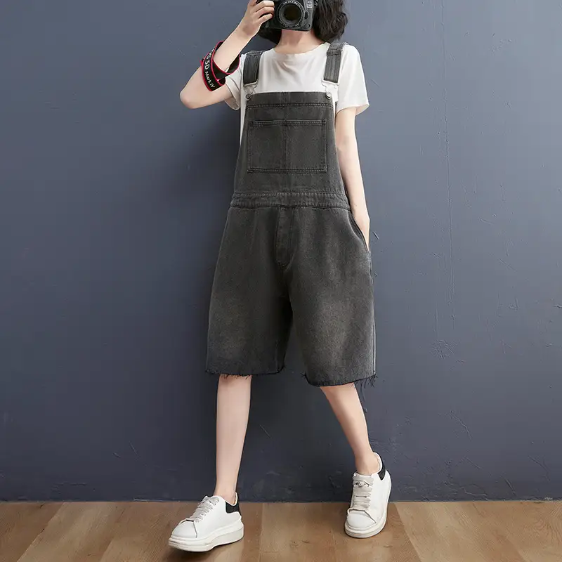 Korean Version Of The New Five-minute Pants Summer Retro Loose