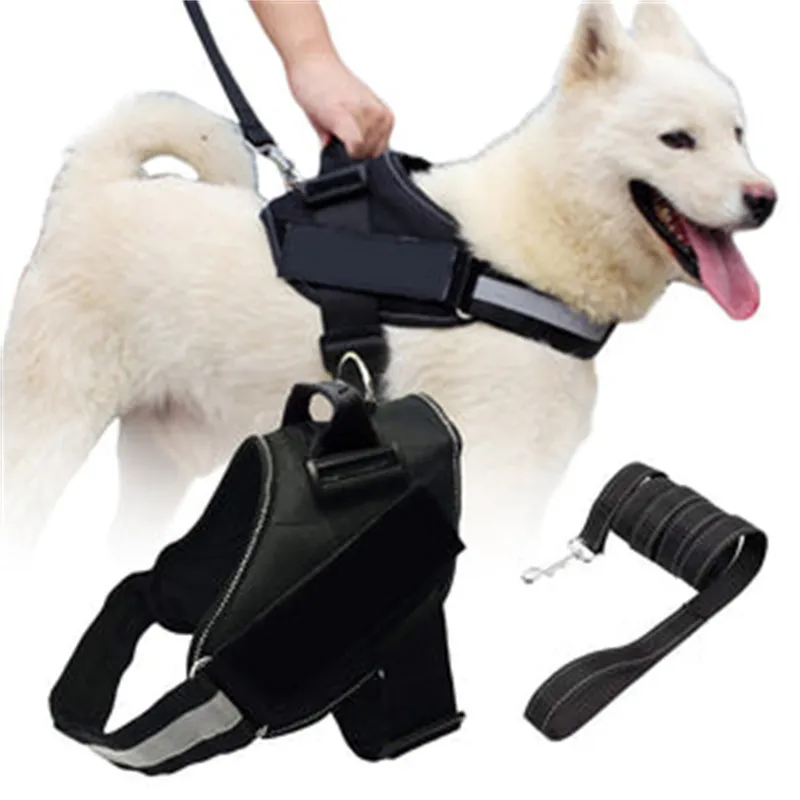 Pet Dog Vest Type Leash Chest Harness - Set