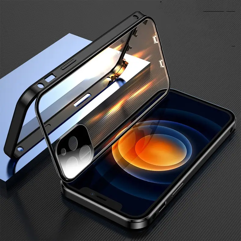 Metal Double-sided Glass Protective Cover