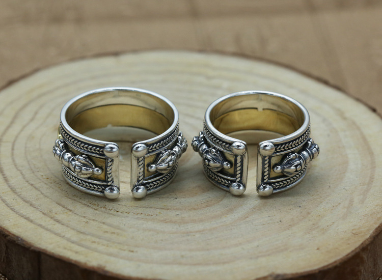 Men's And Women's Six-character Mantra Ring