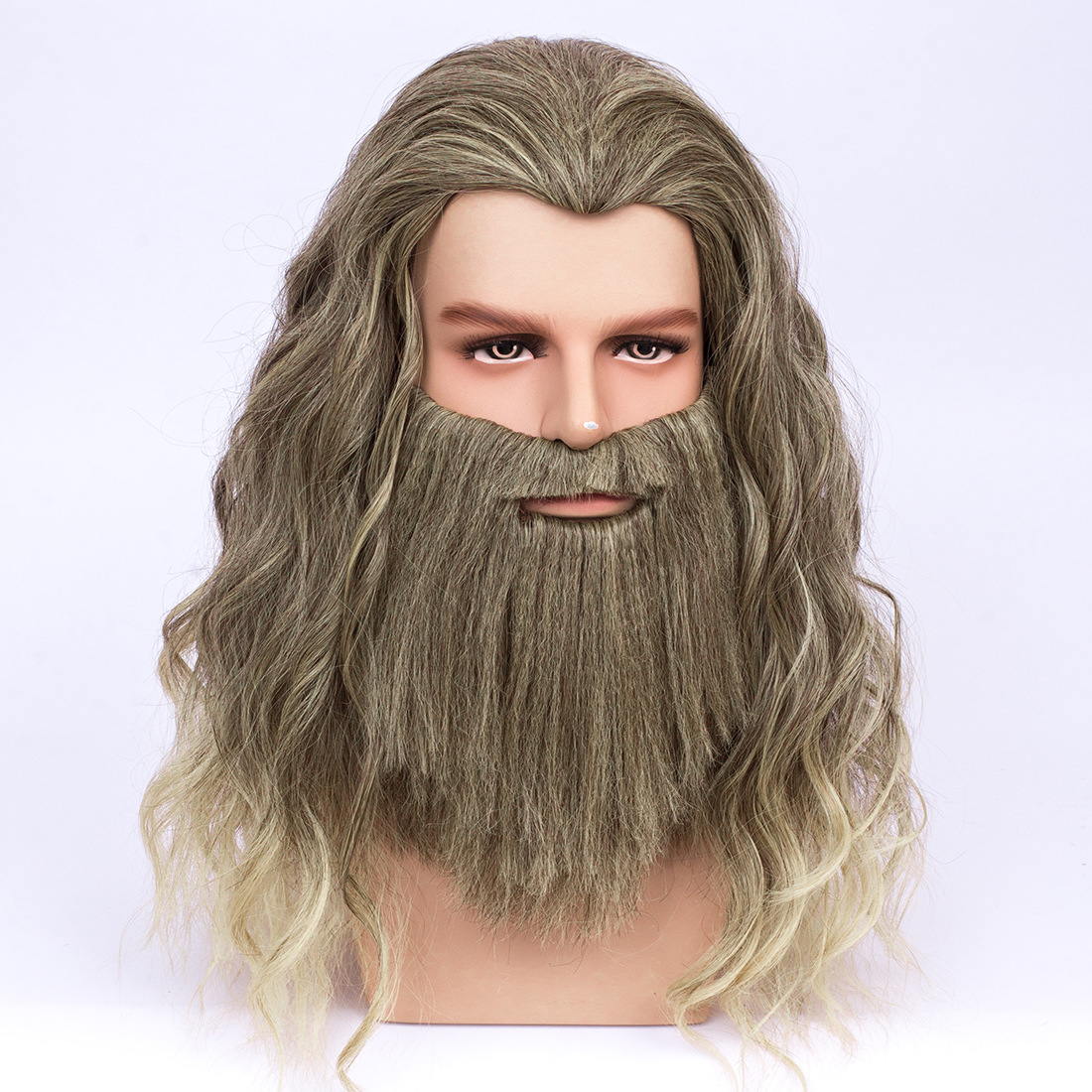 Wig and beard