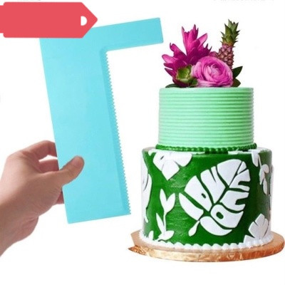 Title 5, Irregular Edge Decoration Comb Fondant Spatula