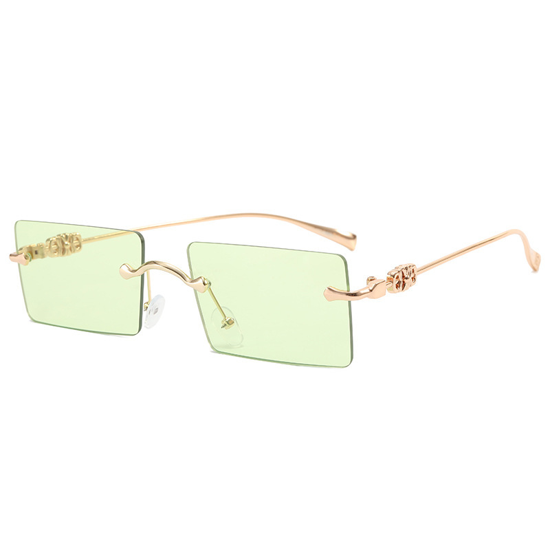 Title 9, Fashion Rimless Cut Edge New Gradual Change Sun...