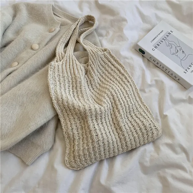 Shoulder Bag Women's Art Hand held Shopping Bag White - Shop at LoveMi