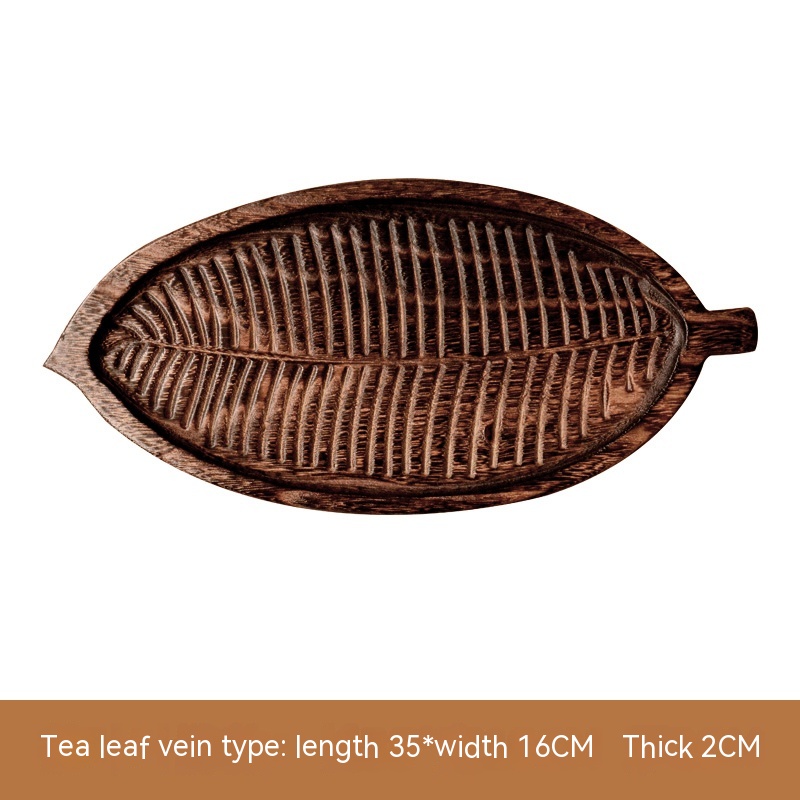 Tea Tray Leaf Vein Type