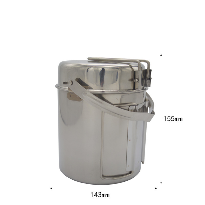 Title 5, Outdoor Picnic Stainless Steel Portable Pot