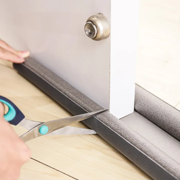 Self-Adhesive Under Door Draft Stopper Strip, Flexible Door Bottom Seal for Drafts, Dust and Noise - detail photo 1