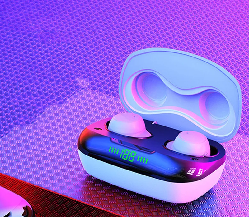 Bluetooth Headset Sports To Work Earbuds Running Binaural – image 3