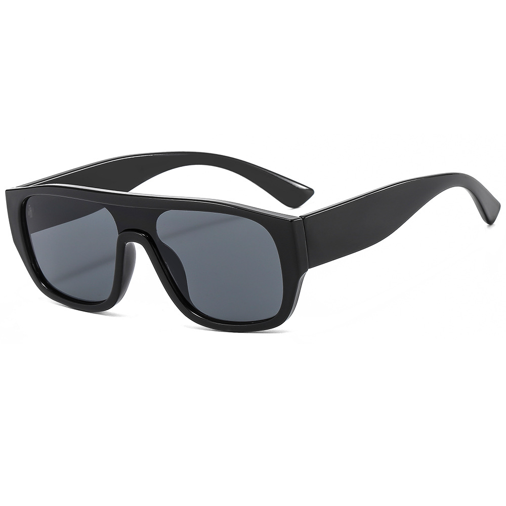 Title 11, New One Piece Large Frame Square Sunglasses