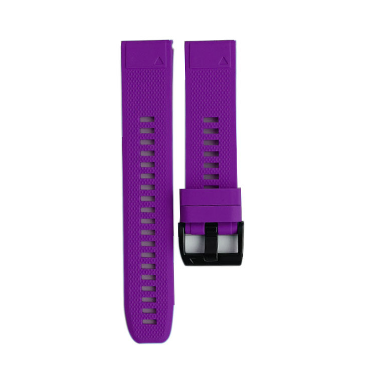 Solid Color New Fashion Silicone Leather Strap