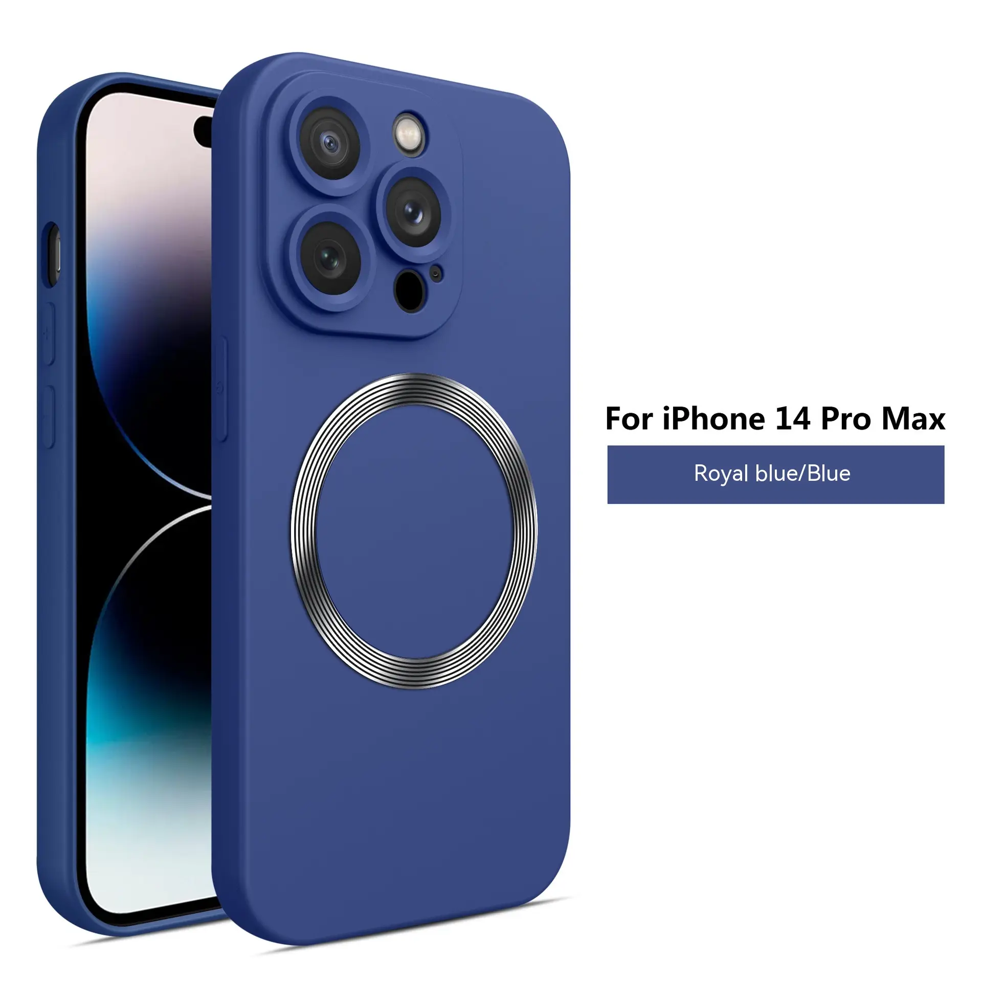 Phone Case Liquid Magnetic All-inclusive Protective Cover