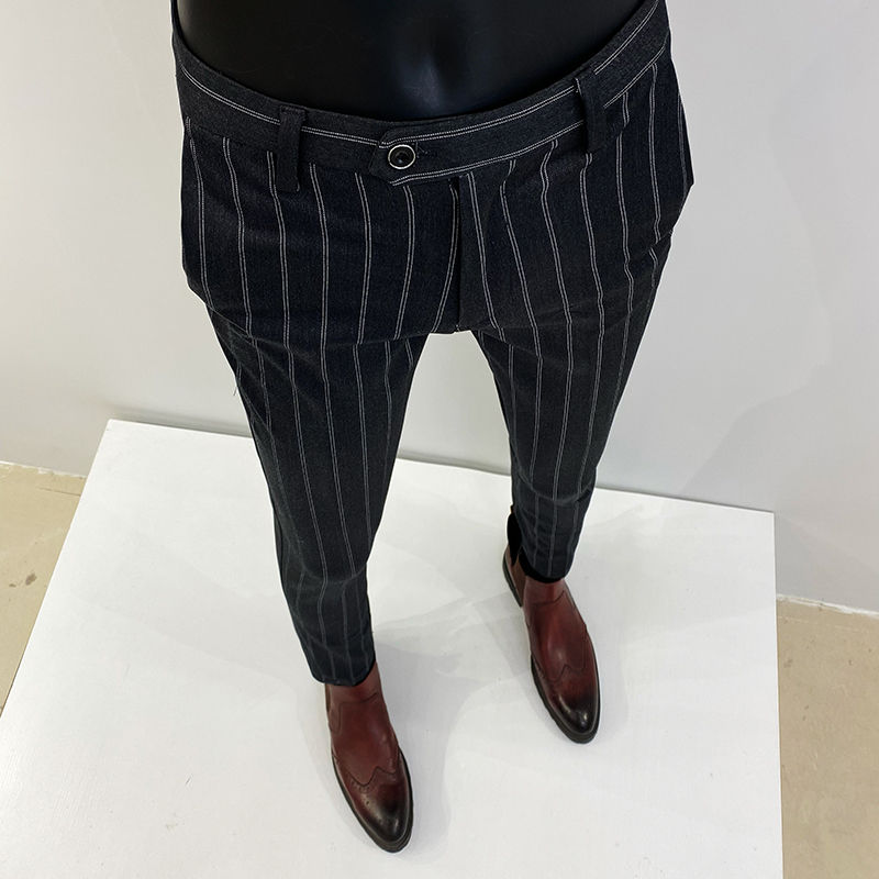 Men's Iron-free Business Small Foot Suit Pants