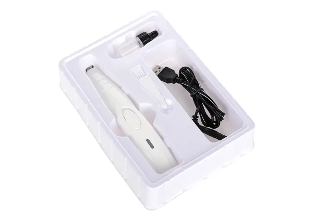 Rechargeable Pet Grooming Hair Trimmer with Scissor White - Shop at LoveMi
