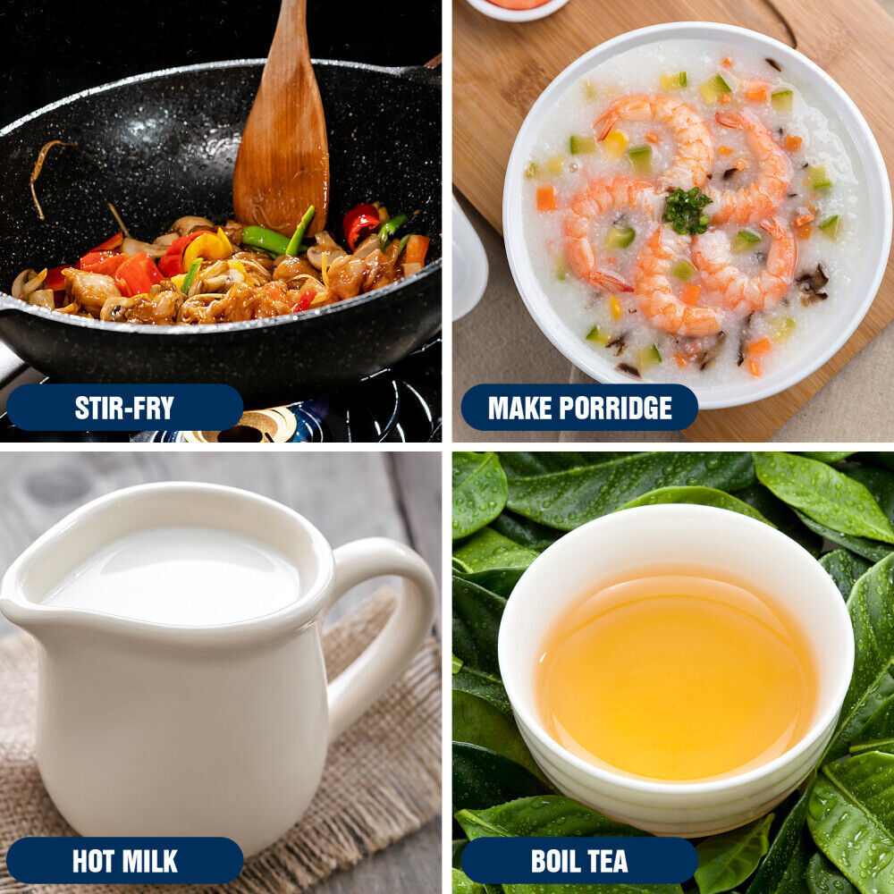 2000W Electric Cooker Double Hob Hot Plate Stove W Handle Table Hob Kitchen 7