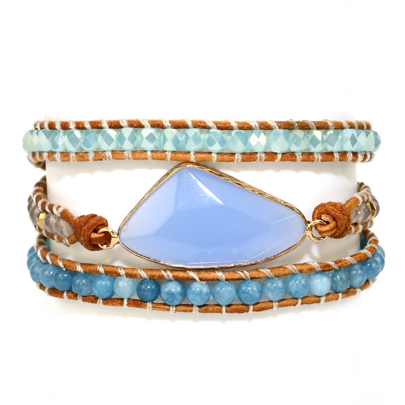 Woven Multilayer Leather Ethnic Style Retro Bracelet