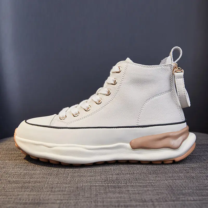 Fashion Spring And Autumn Thick Soled Casual Old Daddy Shoes