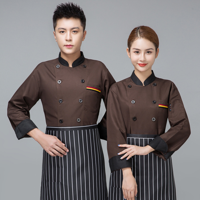 Title 5, Traje de trabajo Simple Chefs Canteen, uniform...