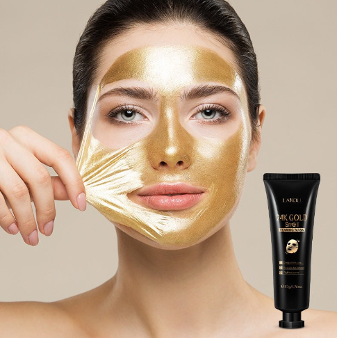 Gold Foil Snail Tear-Off Mask Hydrating | Elevated Statement