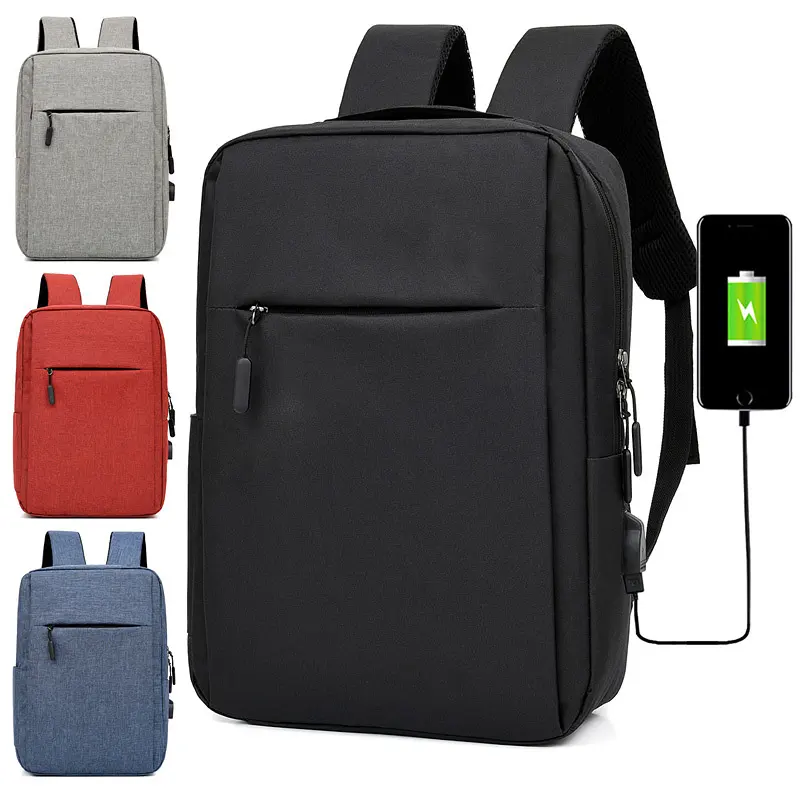 Laptop Backpack with USB Design Business Bags Men