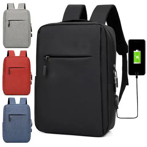 Laptop Backpack with USB Design Business Bags Men