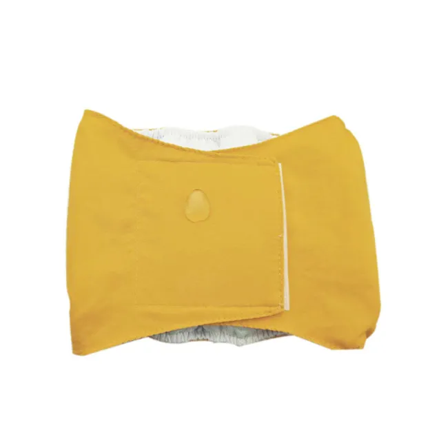 Male Dog Special Waterproof Belt Absorbent Diaper Yellow - Shop at LoveMi