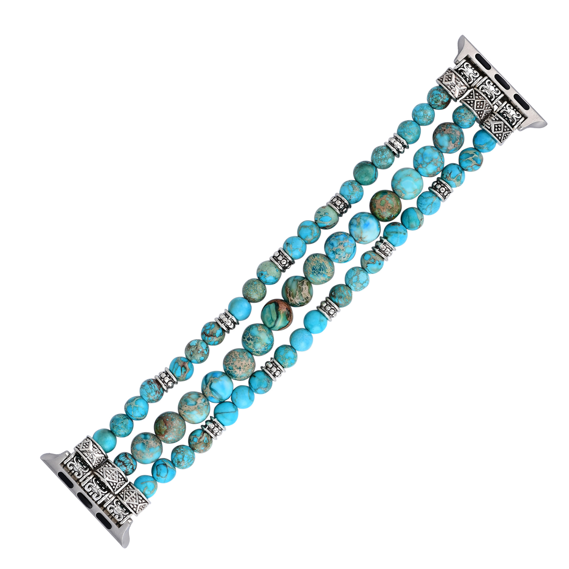 Title 3, Fashionable All-match Turquoise Beaded Watch Band