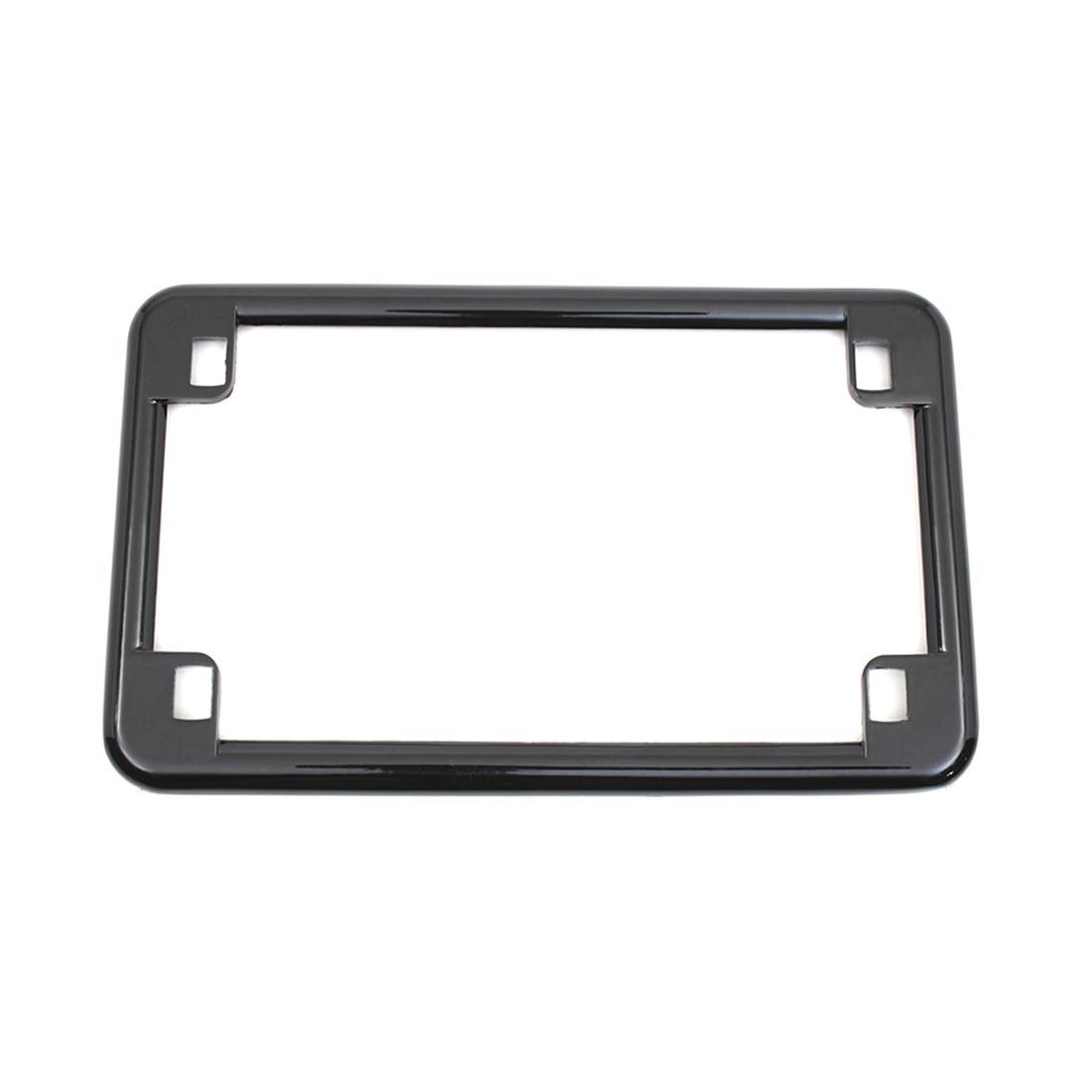 License Plate Frame Black Fits