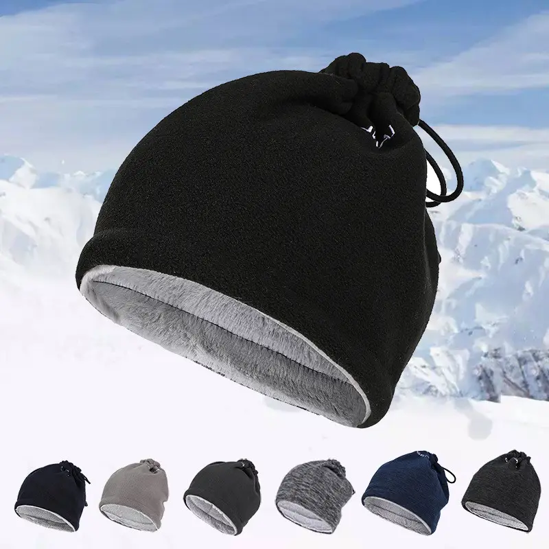 Outdoor Plush Bib Cold Proof And Warm