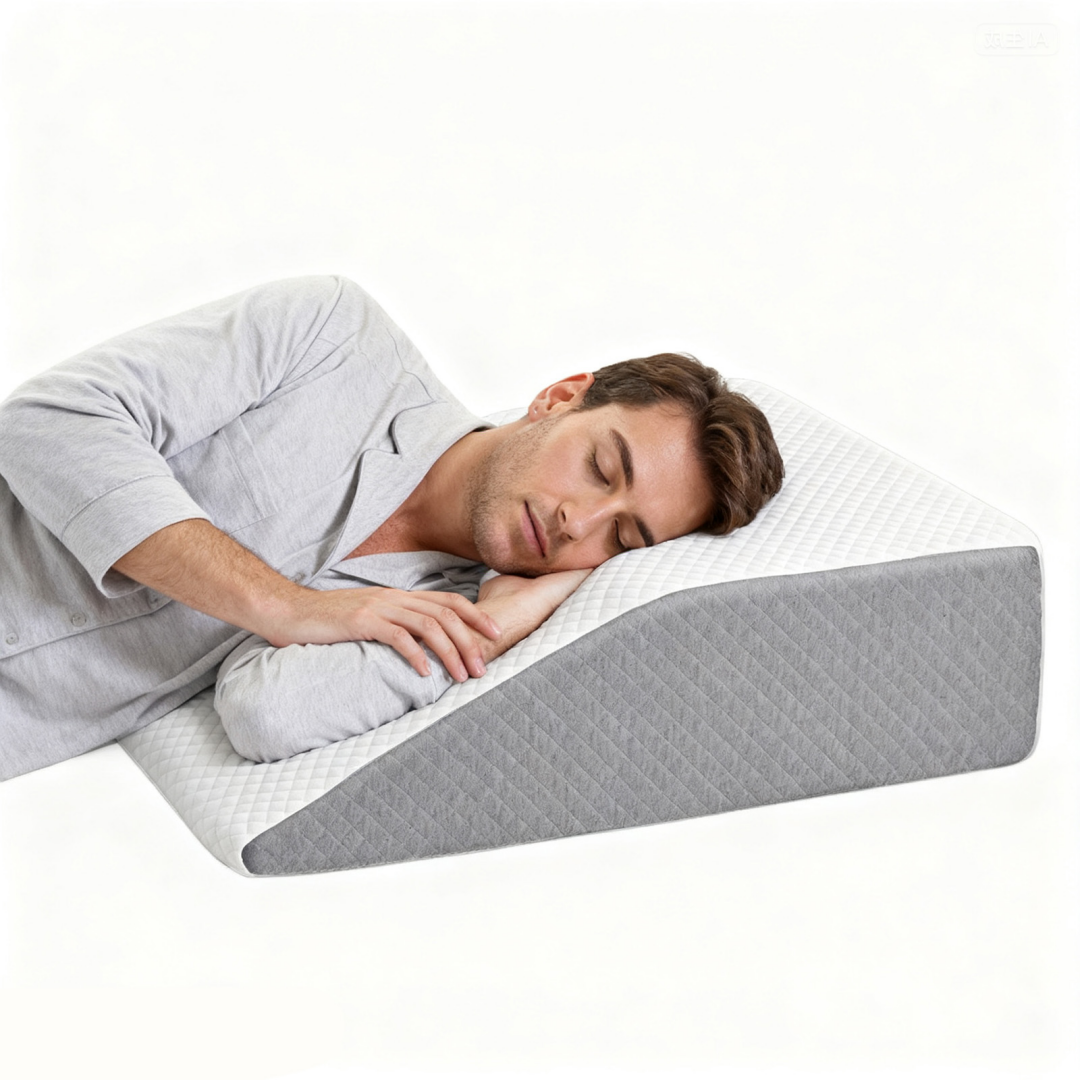 Memory foam pillow – Wedge Pillow Memory Foam Therapeutic LUMIERA