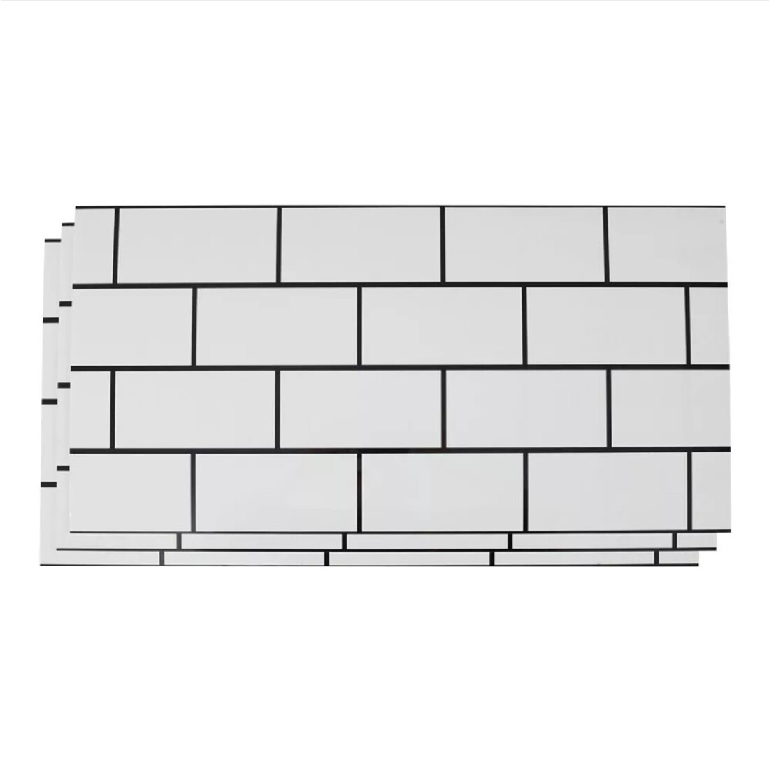 10Pcs Marble Tiles Wall Sticker Self-Adhesive Stick On Kitchen Bathroom Decor — image 4