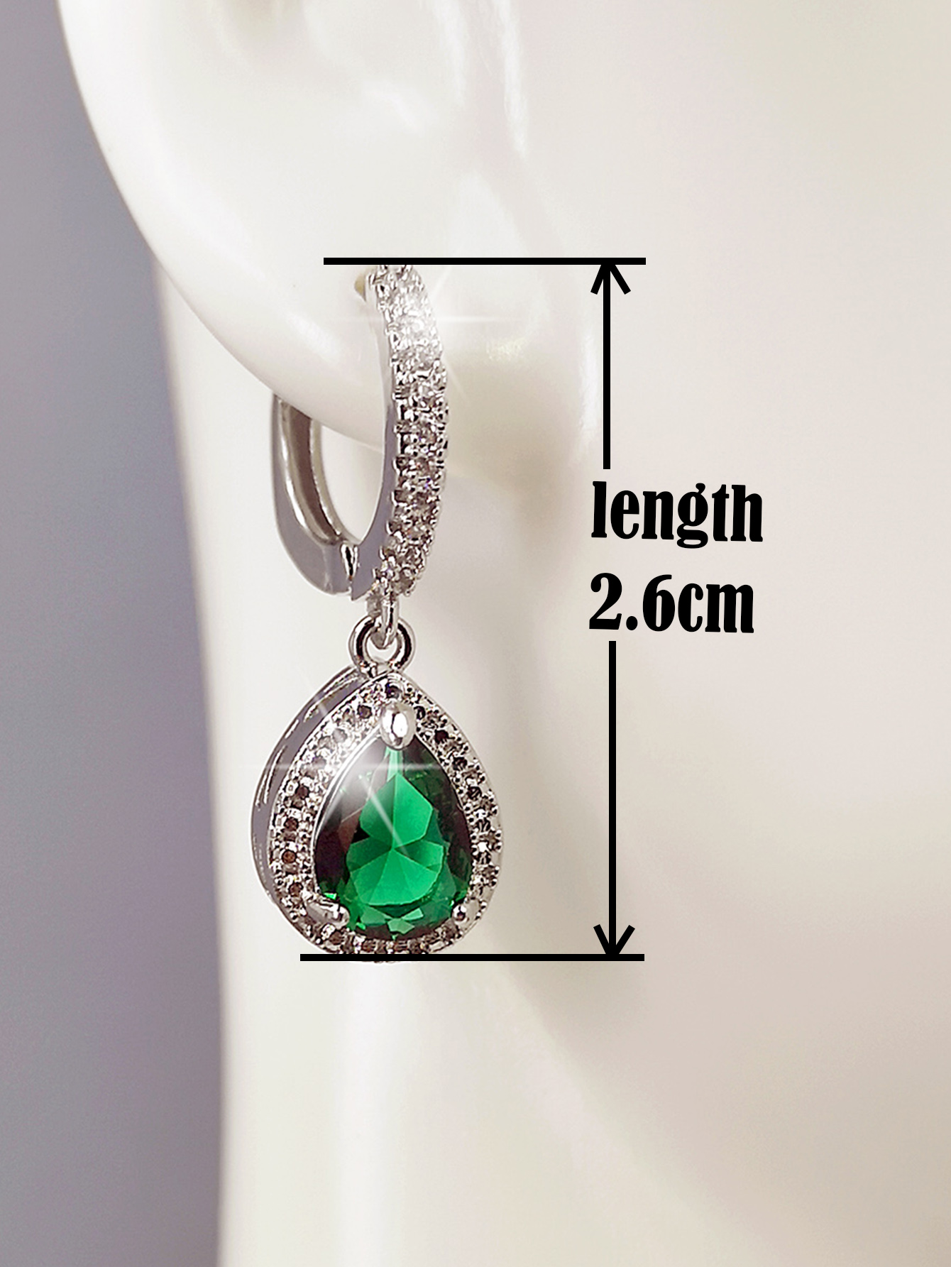 Fashionable Simple Metal Temperament Earrings