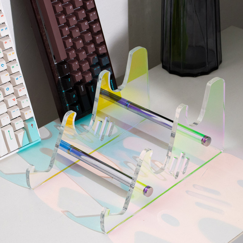 Title 6, Transparent Acrylic Keyboard Shelf