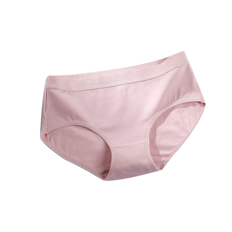 Title 6, Cotton Mid-waist Girls Cotton Underwear Simple ...