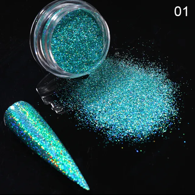 Aurora Magic Nail Powder Nail Glitter 1 Style - Shop at LoveMi