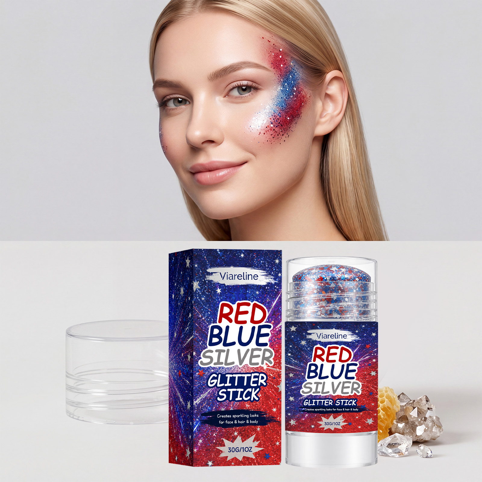 Glitter Makeup Stick 30g
