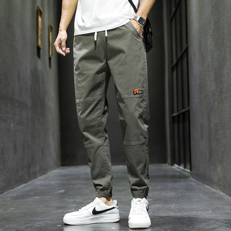 Drawstring Pants Summer Men's Overalls