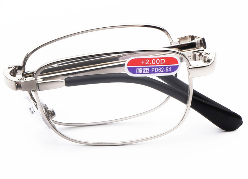 Women's Folding Portable Reading Anti-Blue Light Reading Glasses - Image 2