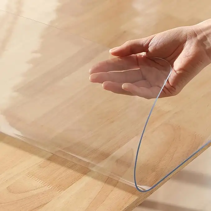 Clear Table Protector Mat -1.5mm Thickness Waterproof