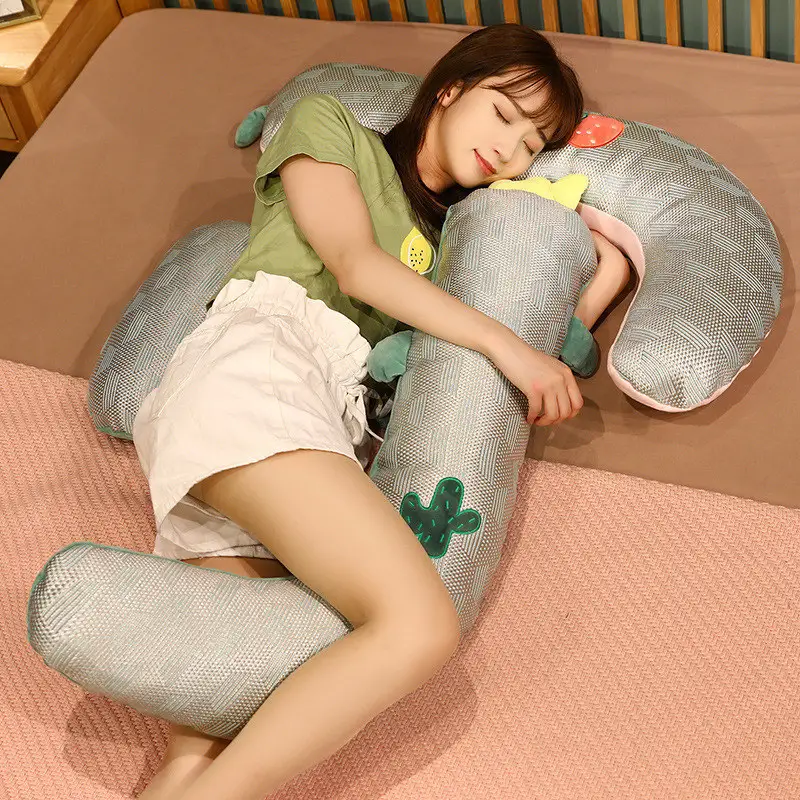 Ice Silk Rattan Pillow For Pregnant Women