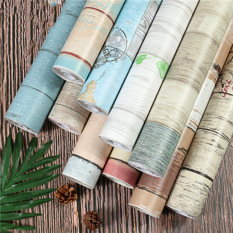 Antique Striped European Wallpaper Waterproof Make Over