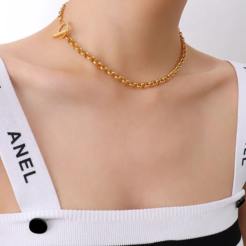 Women's Fashion Titanium Steel Necklace