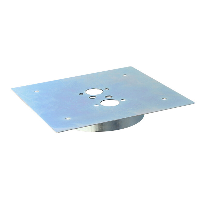 For Chinese D Iesel Heater Mounting Plate Galvanized Steel 60mm Turret Planar