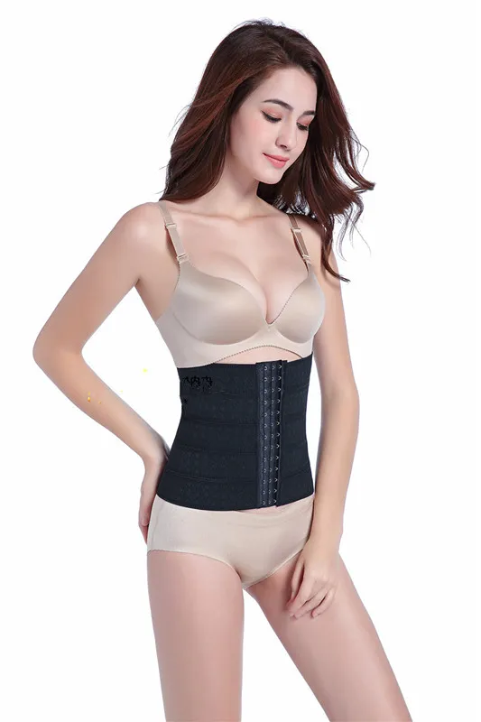 Women Waist Trainer Slimming Belt Body Shaper Black - Shop at LoveMi