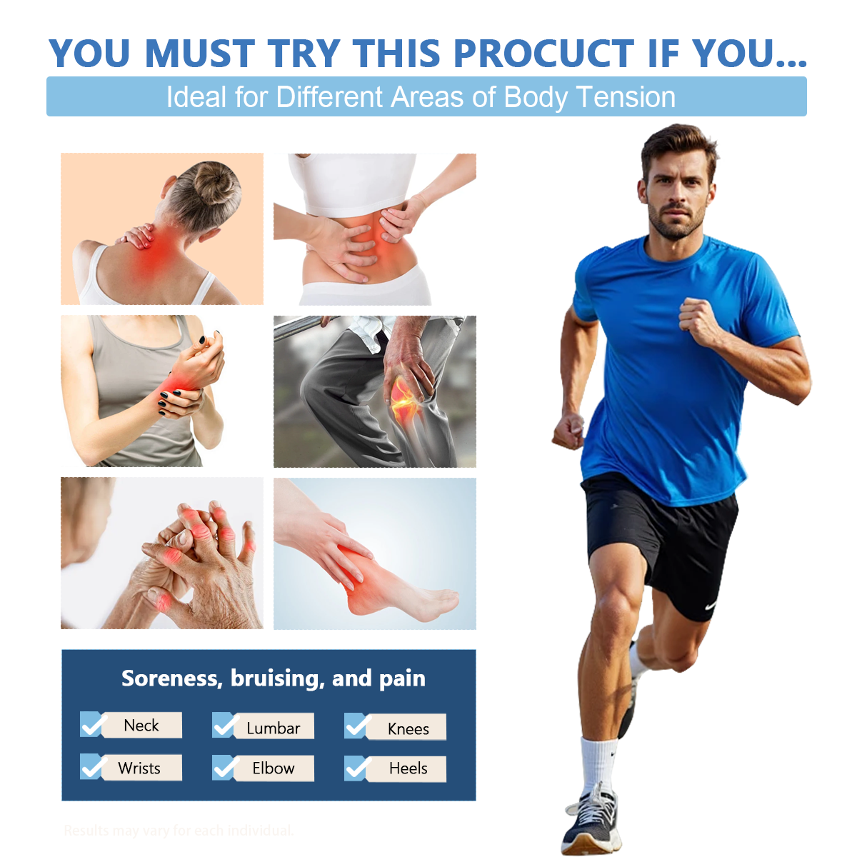 Rvdu JointCare Gel Knee Lumbar Shoulder Neck MusclePain Body Care Massage Cream Gel