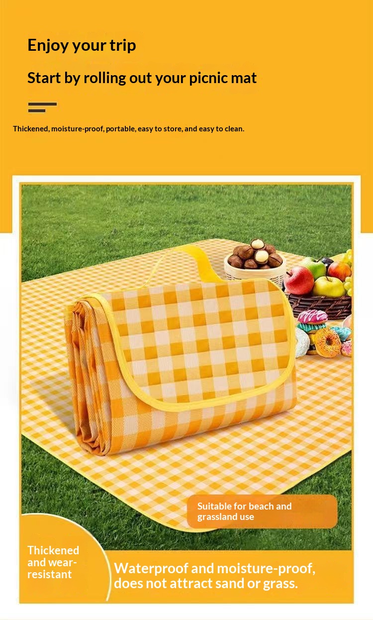 Only For Self Pickup - Picnic Mat, Thickened Picnic Cloth, Spring Outing... 11
